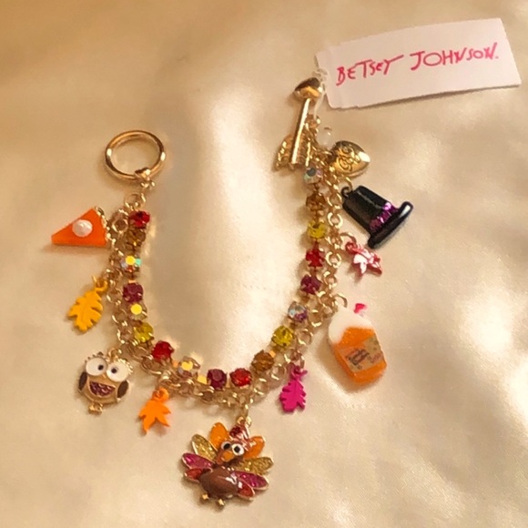 New Betsey Johnson Fall Bracelet - Picture 10 of 12